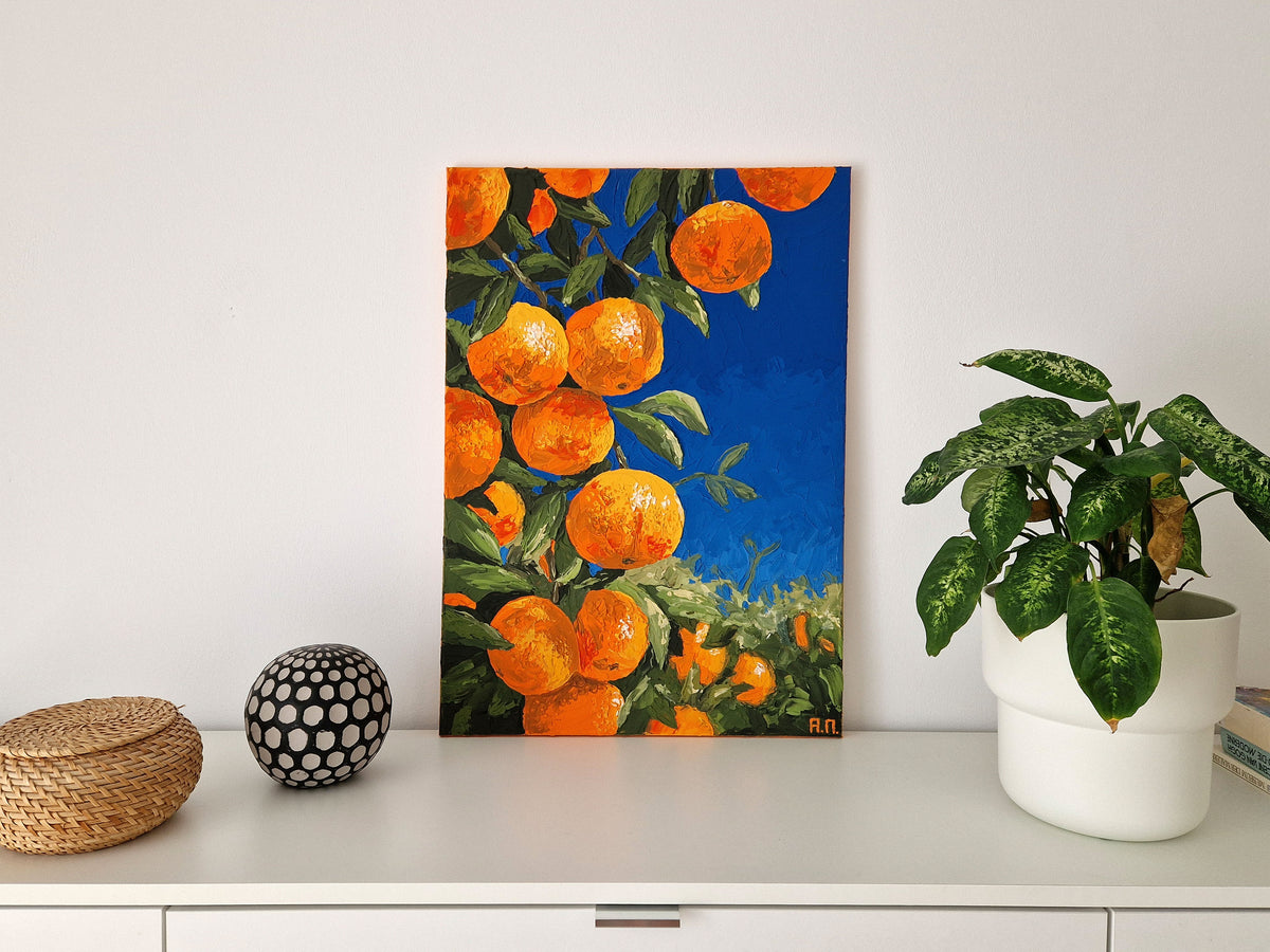 Deep Blue Oranges